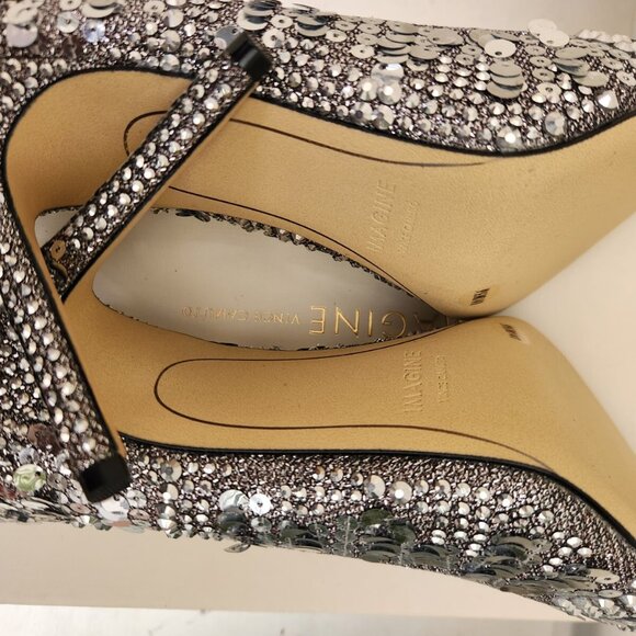 IM-GREYSON METALLIC MOSAIC PUMPS 9.5M - Picture 5 of 10